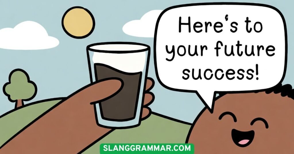 Here’s to your future success