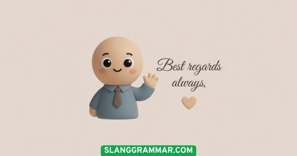Best regards always