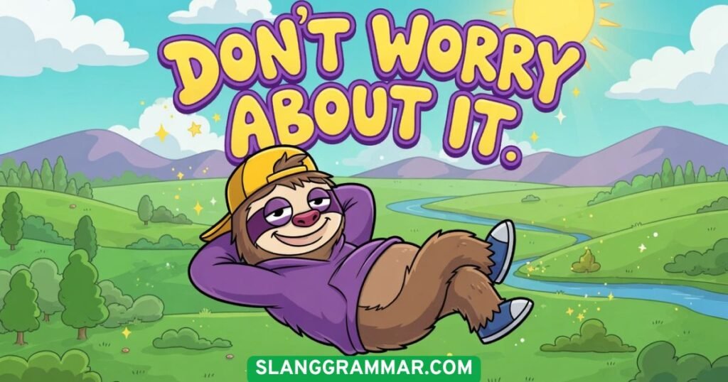 Don’t Worry About It
